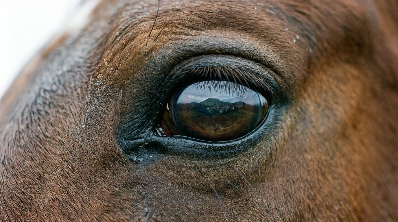 Un regard de cheval au Ecurie CRD, Issoire